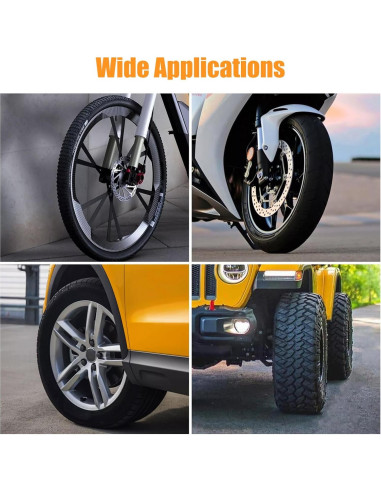 1000 Parches Redondos 44.5mm Hunting Horse para Neumáticos