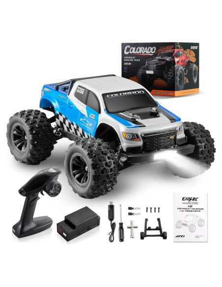 Coche RC EazyRC 1/18 Chevrolet Colorado 4x4 Sin Escobillas 45km/h Coche RC EazyRC 1/18 Chevrolet Colorado 4x4 Sin Escobillas 45km/h