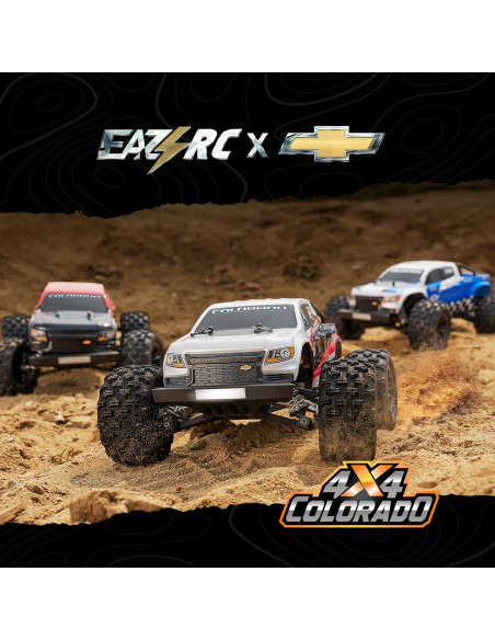 Coche RC EazyRC 1/18 Chevrolet Colorado 4x4 Sin Escobillas 45km/h Coche RC EazyRC 1/18 Chevrolet Colorado 4x4 Sin Escobillas 45km/h
