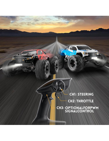 Coche RC EazyRC 1/18 Chevrolet Colorado 4x4 Sin Escobillas 45km/h