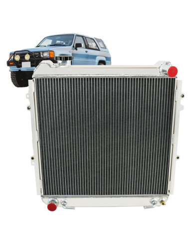 Radiador de Aluminio KUNTAUTOS 3 Filas para Toyota 3.0L V6 1988-1995