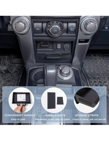 Cajón de Almacenamiento JKCOVER para Consola Toyota 4Runner 2014-2024