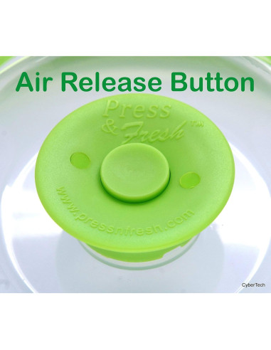 Tapa de Sellado al Vacío CYBERTECH Verde 22.86x17.78 cm