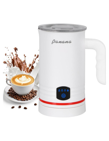 Espumador de Leche Eléctrico Panana 430ml 4 en 1 Blanco