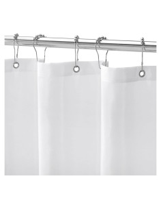 Cortina de Ducha Impermeable Gibelle 72x72 cm con Ojetes
