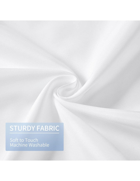 Cortina de Ducha Impermeable Gibelle 72x72 cm con Ojetes