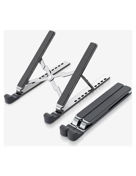 Soporte Ajustable para Laptop POWERSUP de Aluminio 10-16"