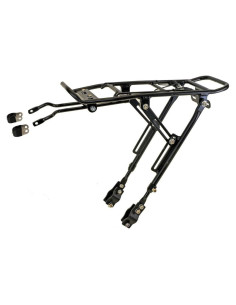 Portaequipajes trasero M-Wave One-4-All 25kg Aluminio Negro