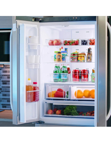 Cajas de Almacenamiento Plástico Transparente Sorbus 10 Unidades