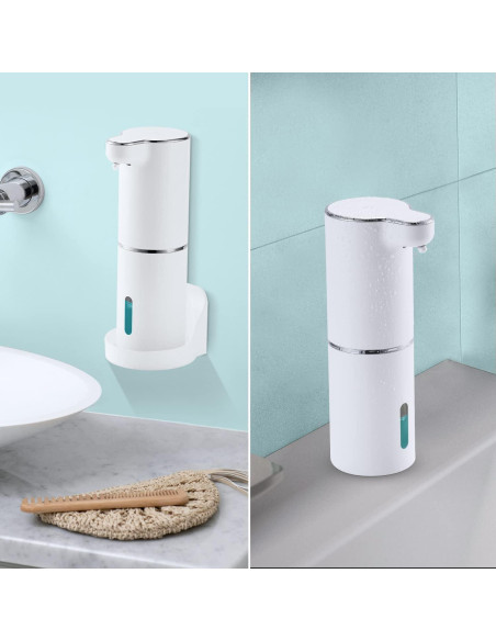 Dispensador de Jabón Automático LAOPAO 300ml Blanco Recargable