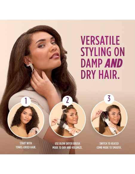 Shark HT202 SmoothStyle Peine Calentado y Cepillo Secador