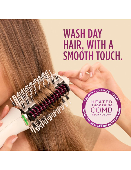 Shark HT202 SmoothStyle Peine Calentado y Cepillo Secador