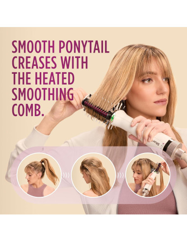 Shark HT202 SmoothStyle Peine Calentado y Cepillo Secador