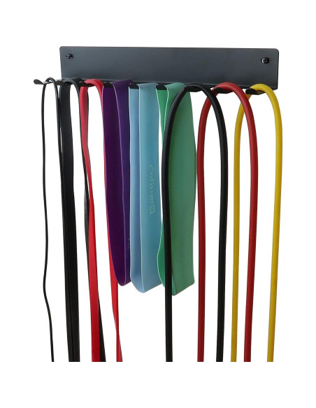 Estante de Almacenamiento Multiusos Tamisom para Gimnasio - Metal Negro