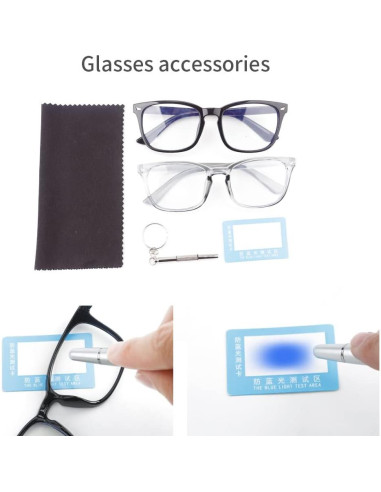 Gafas Anti Luz Azul AFNWQI - Protección UV400 para Computadora
