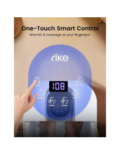 Spa de pies RIKE plegable con calor y burbujas, 6 rodillos 2