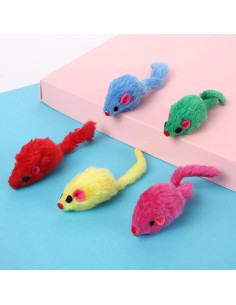 Juguete Interactivo para Gatos KAYUSITER - 21 Piezas Peludos 2