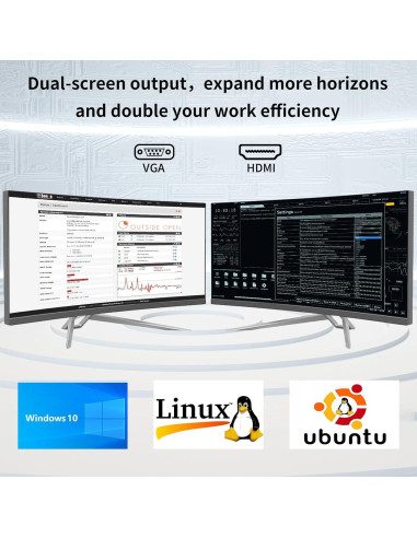 PC Mini Industrial Kinupute MKG600 i7 16GB RAM 512GB SSD