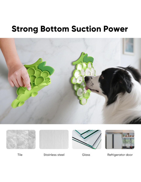 Alfombrilla Lick para Perros SUPERDESIGN 25.5x16cm Antiestrés