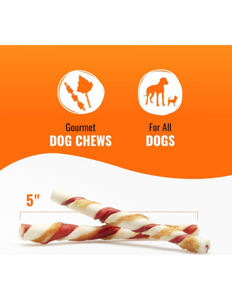 Golosinas para Perros Good'n'Fun Giros Triple Sabor 35 Unidades