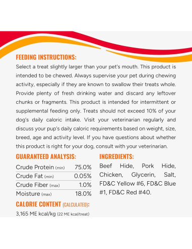 Golosinas para Perros Good'n'Fun Giros Triple Sabor 35 Unidades