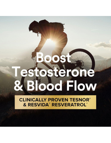 Suplemento Testosterona Saludable GNC Mega Men 30 Paquetes