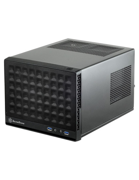 Caja Mini-ITX SilverStone SST-SG13B Negra Compacta