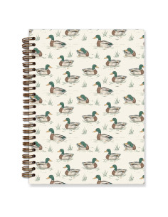 Cuaderno Espiral TFKFJLF Pato Silvestre 14x21 cm 80 Páginas