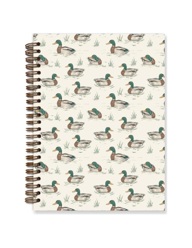 Cuaderno Espiral TFKFJLF Pato Silvestre 14x21 cm 80 Páginas