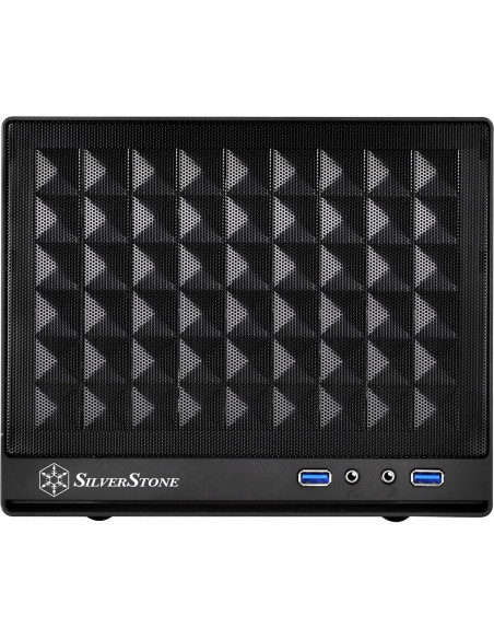 Caja Mini-ITX SilverStone SST-SG13B Negra Compacta