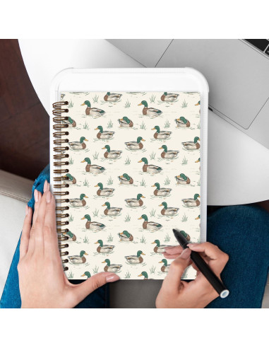 Cuaderno Espiral TFKFJLF Pato Silvestre 14x21 cm 80 Páginas