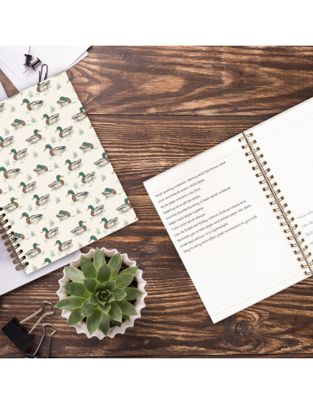 Cuaderno Espiral TFKFJLF Pato Silvestre 14x21 cm 80 Páginas