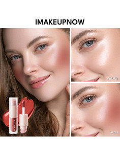 Bastón de Rubor Líquido IMAKEUPNOW 4.4 ml Acabado Mate 2