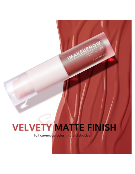 Bastón de Rubor Líquido IMAKEUPNOW 4.4 ml Acabado Mate