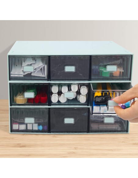 Caja Organizadora de Cables Wiwaplex con 3 Cajones Plástico