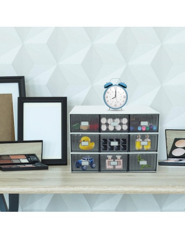 Caja Organizadora de Cables Wiwaplex con 3 Cajones Plástico