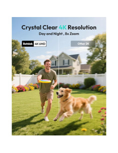 Cámaras de Seguridad Inalámbricas BOTSLAB W510, Kit 2 Unidades 4K 2