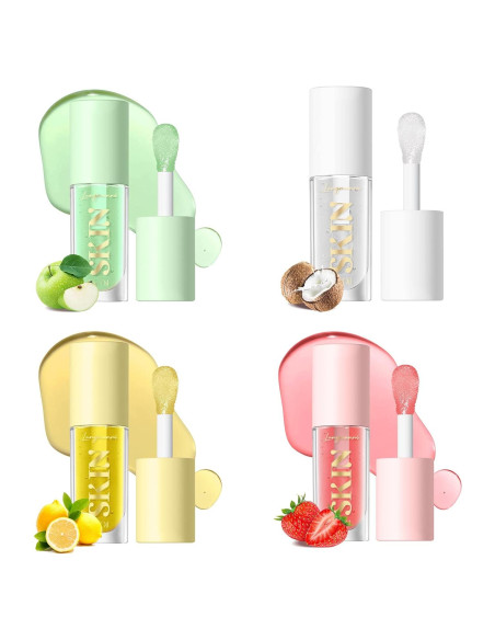 Aceite de Labios Voluminizador Mrettick 4 Sabores Hidratante