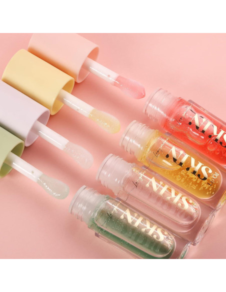 Aceite de Labios Voluminizador Mrettick 4 Sabores Hidratante