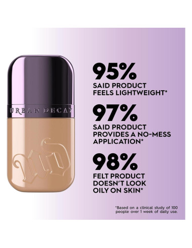 Base Mate Natural Urban Decay 13 Claro Medio Frío + Spray Fijador All Nighter 118 ml