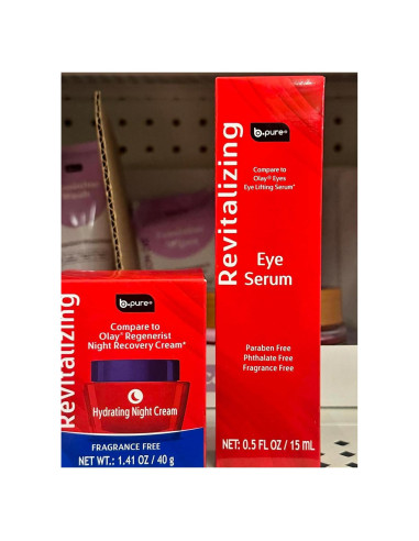 Set Suero Revitalizante para Ojos y Crema Nocturna Good Molecules