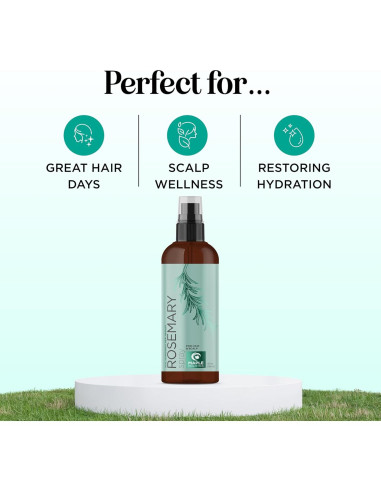 Spray de Agua de Romero Maple Holistics 118 ml - Con Biotina y Extractos Naturales