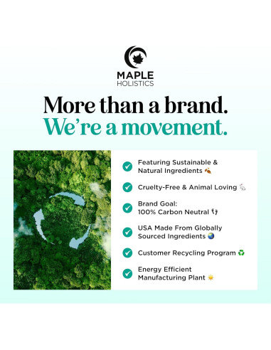 Spray de Agua de Romero Maple Holistics 118 ml - Con Biotina y Extractos Naturales