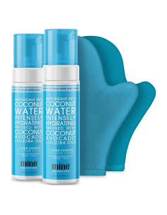 MineTan Kit de Bronceado Completo - Espuma de Agua de Coco