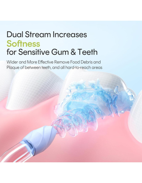 Hilo Dental Portátil Bixdo A30 Pro PE 3 Modos Impermeable