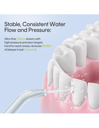 Hilo Dental Portátil Bixdo A30 Pro PE 3 Modos Impermeable