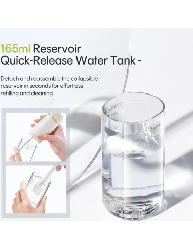 Hilo Dental Portátil Bixdo A30 Pro PE 3 Modos Impermeable