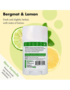 Desodorante Natural MONA BRANDS Bergamota Limón 49.87 g Piel Sensible 2