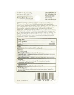 Bálsamo Labial Carmex Sabor Original 6 Tubos 9.9g Total 2