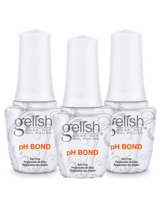 Gelish 3-Pack pH Bond - Mejorador de Uñas para Esmalte Gel